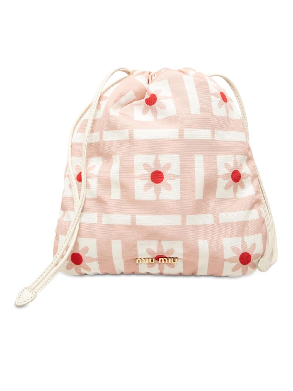 Miu Nylon Floral Print #365158M37B